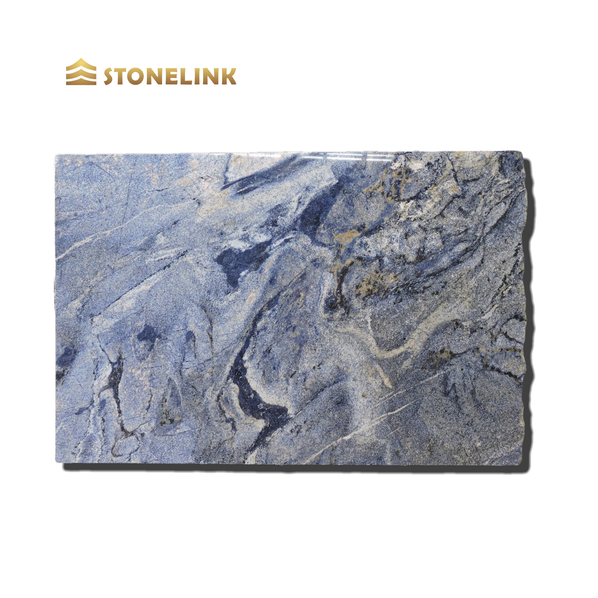 Luxury Exotic Natural Brazil Granite Stone Kitchen Countertop Blue Azul Bahia Granite Slabs