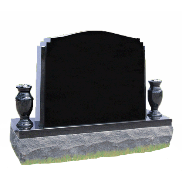 Wholesale Sample Design Gravestone Black Granite Tombstone And Monuments Headstone