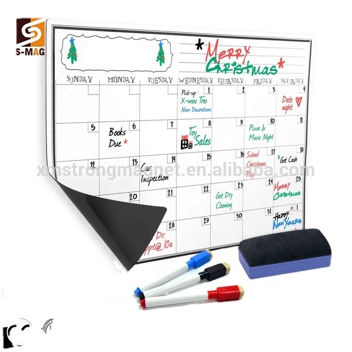 hot sell 11*17 inch dry erase magnetic whiteboard board with 2 markers and erasers