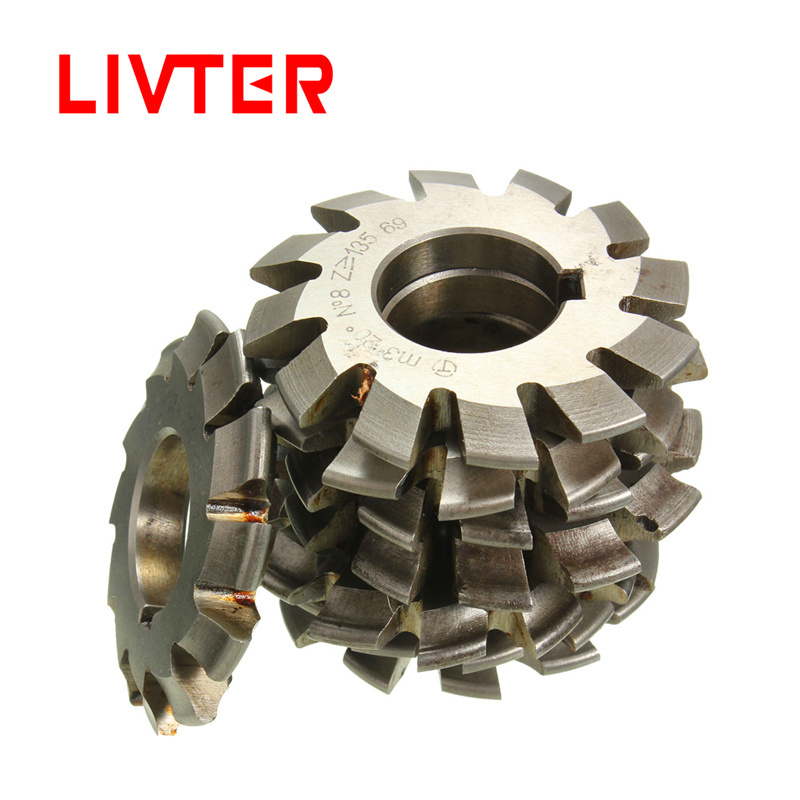 LIVTER  M1 1.5 2 2.5 3 4 5 6 8 10 16 Gear Hob Cutters Hobbing Machine Cutter