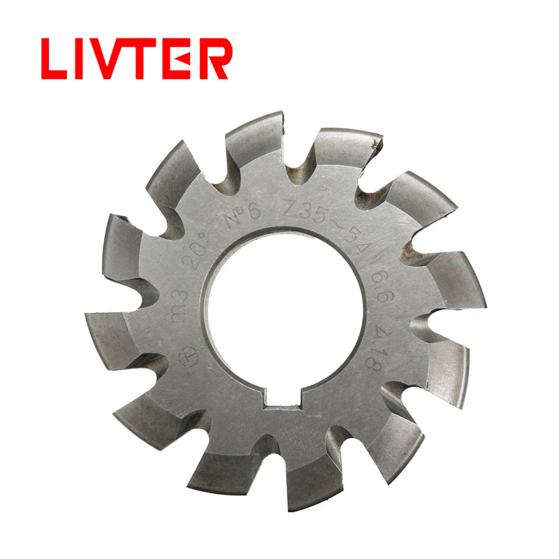 LIVTER  M1 1.5 2 2.5 3 4 5 6 8 10 16 Gear Hob Cutters Hobbing Machine Cutter