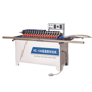 STR Banding Edge Trimmer Automatic Feeding Hc-130 Through Feed Edge Banding Trimming Machine With Roller For Furniture