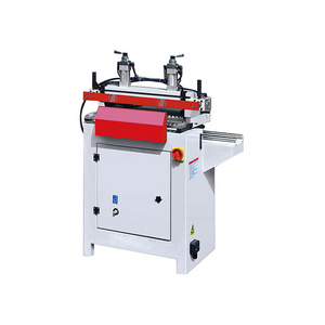 STR Woodworking horizontal double-end milling machine manual mortise machine drilling and slotting mortise and tenon machine