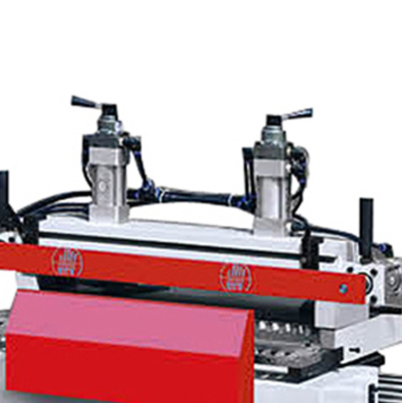 STR Woodworking horizontal double-end milling machine manual mortise machine drilling and slotting mortise and tenon machine