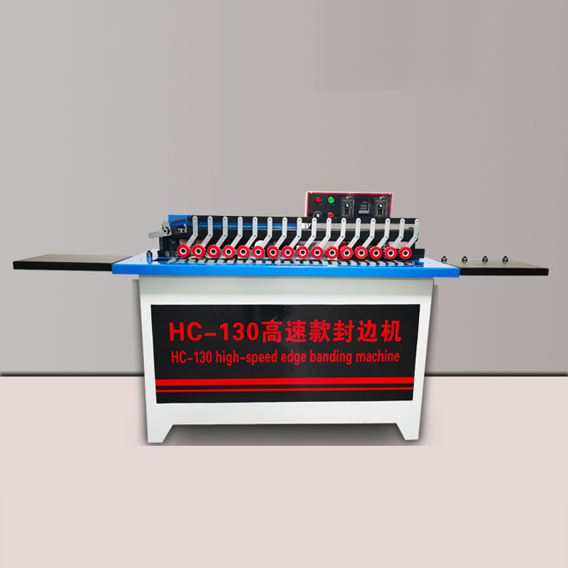 STR Banding Edge Trimmer Automatic Feeding Hc-130 Through Feed Edge Banding Trimming Machine With Roller For Furniture