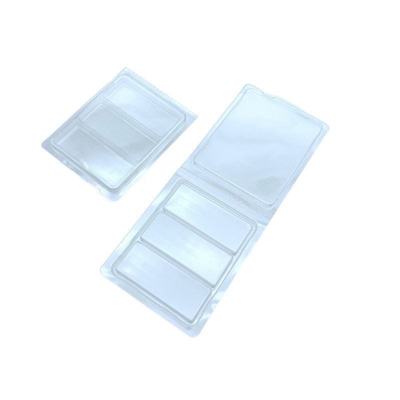 Customize clear PET plastic blister clamshell packaging box for capsules troches tablets