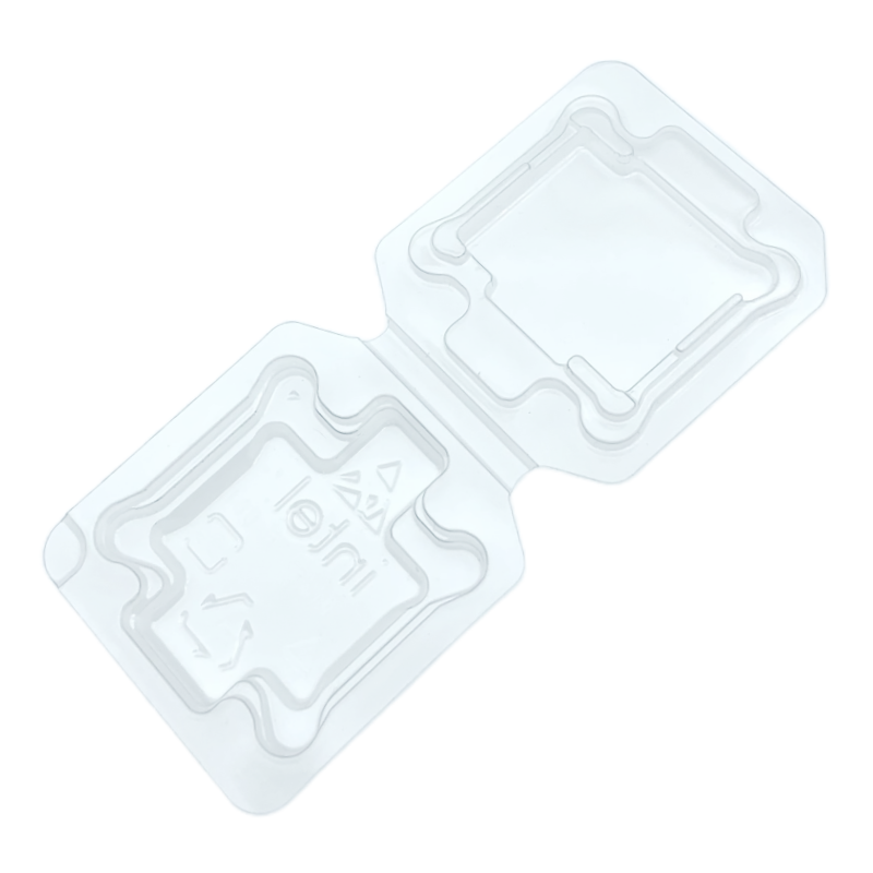 Wholesale plastic clamshells packaging CPU cases for the Intel 12th generation Socket LGA1700