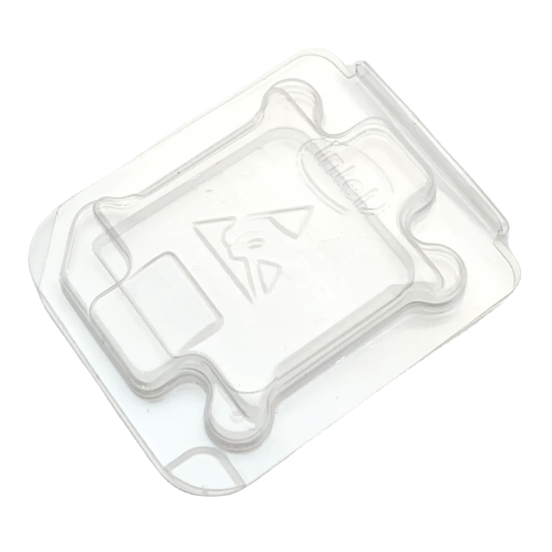 Wholesale plastic clamshells packaging cases for intel 2th and 3th generation CPU 775 1150 1151 1155