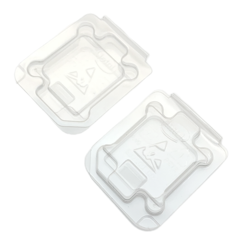 Wholesale plastic clamshells packaging cases for intel 2th and 3th generation CPU 775 1150 1151 1155