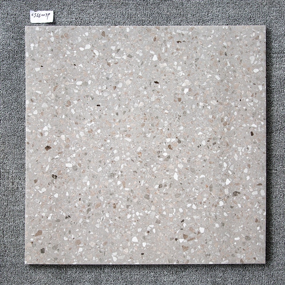 factory grey floor tiles ceramic 600x600 porcelain terrazzo tile 60x60