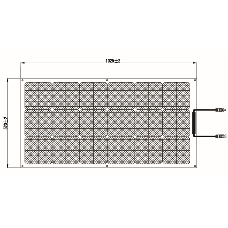 Factory Price Monocrystalline Silicon 100w 18v Etfe Flexible Solar Cell Solar Panel