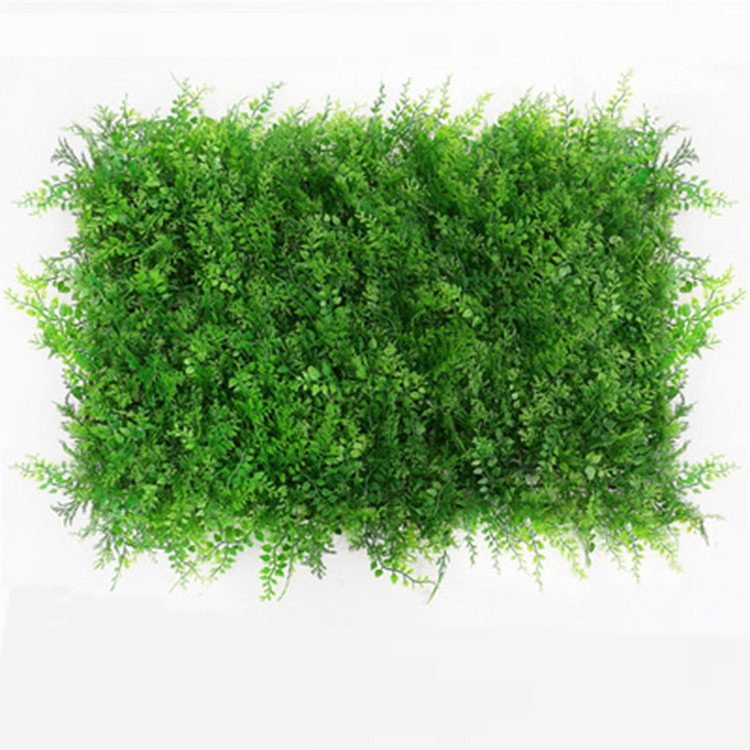 Artificial Weeding Decoration Green Grass Wall Backdrop