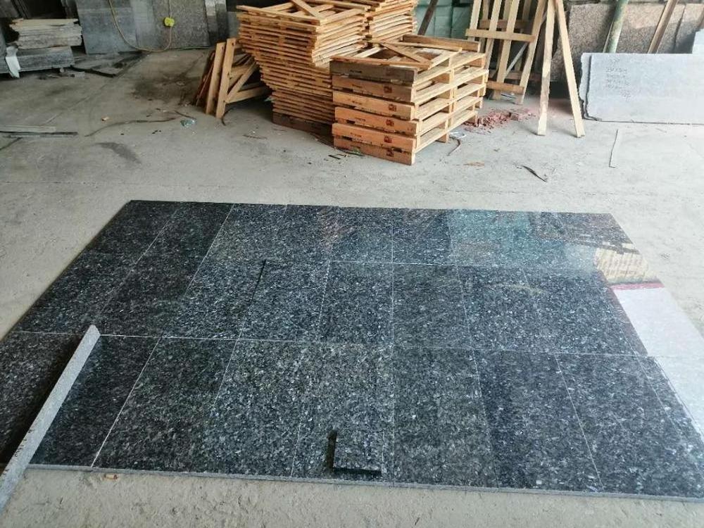 blue pearl granite tile 30x60x2cm for exterior stone wall cladding