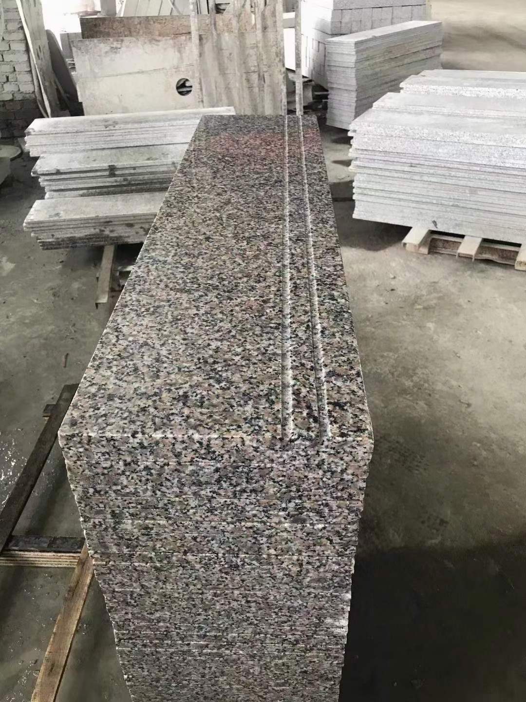 Cheap Chinese Granite G603 Flamed Polished Grey Natural Granite Paving Stone Outdoor Stair Step Granite Flooring Tile for Garden