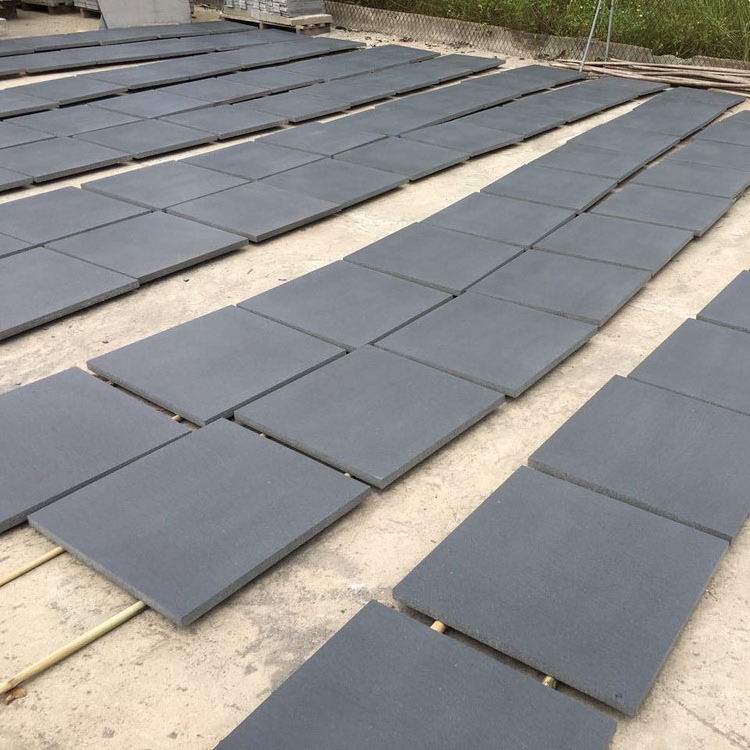 Hainan Basalt Stone Black Lava Stone Tile