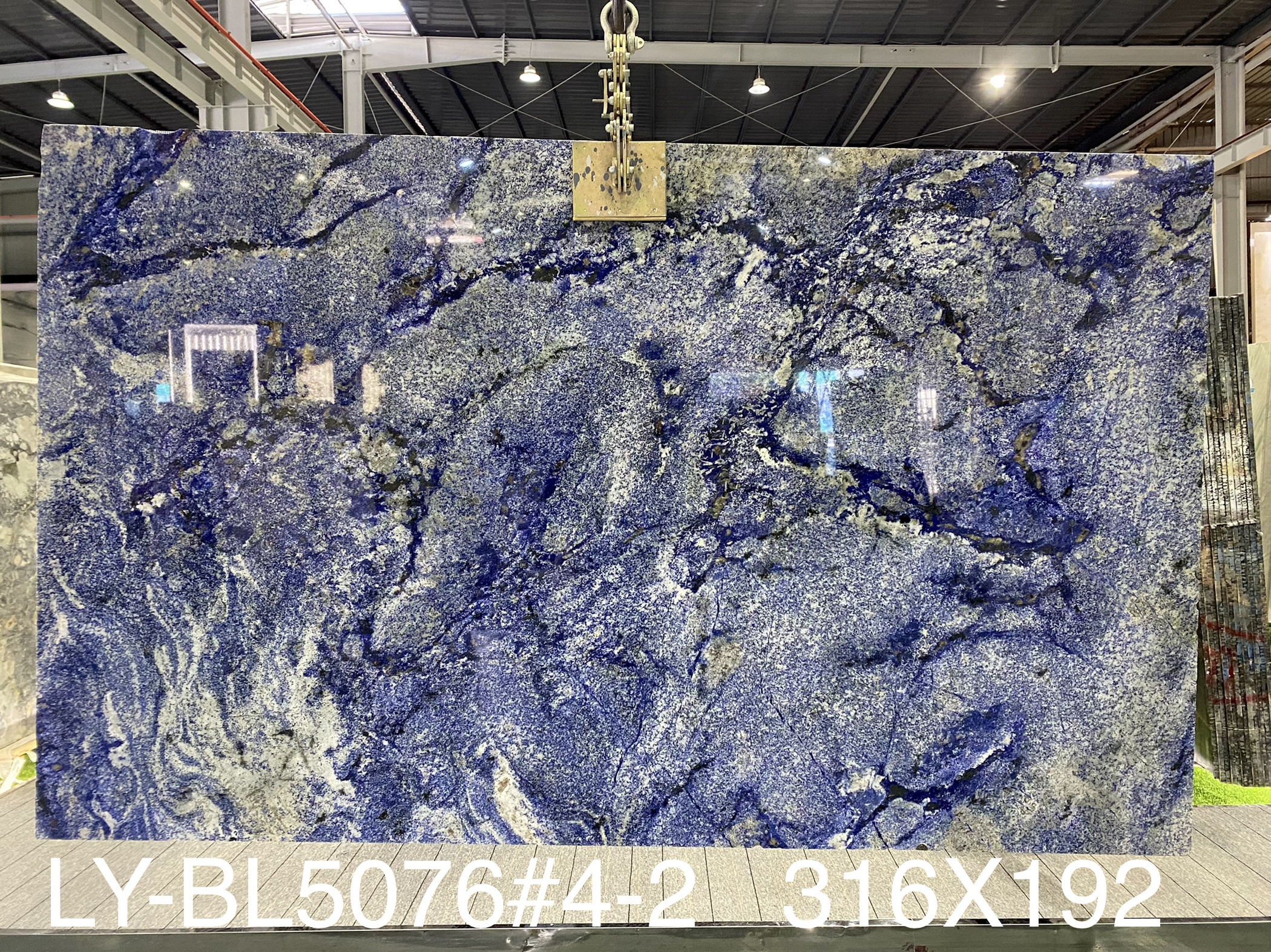 sodalite blue marble Granito Azul Bahia Precio Cladding Bahia Kitchen Slab Cost Blue Bahia Granite for kitchen countertops