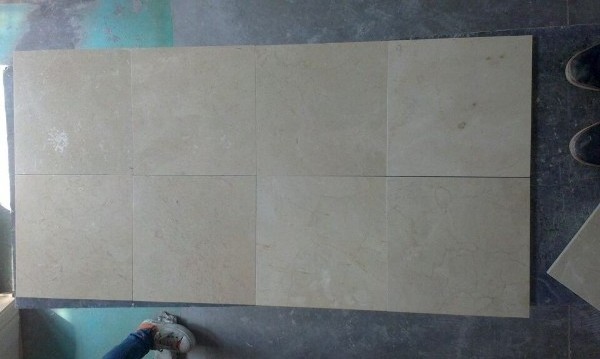 Exotic Marble Stone Honed Finish Tiles Beige Colour Marble Crema Marfil Marble For Minibar And Shelf