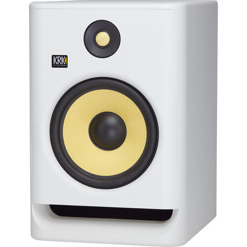 FULLY LOADED HOT KRK ROKIT 8 G4 White Noise 8 2-Way Active Studio Monitor (Single White)