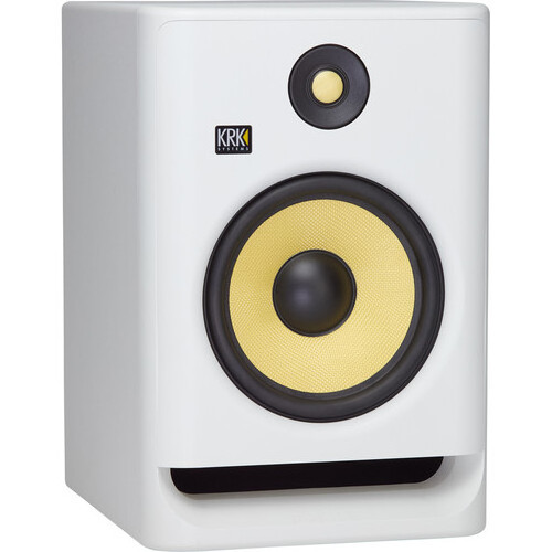 FULLY LOADED HOT KRK ROKIT 8 G4 White Noise 8 2-Way Active Studio Monitor (Single White)