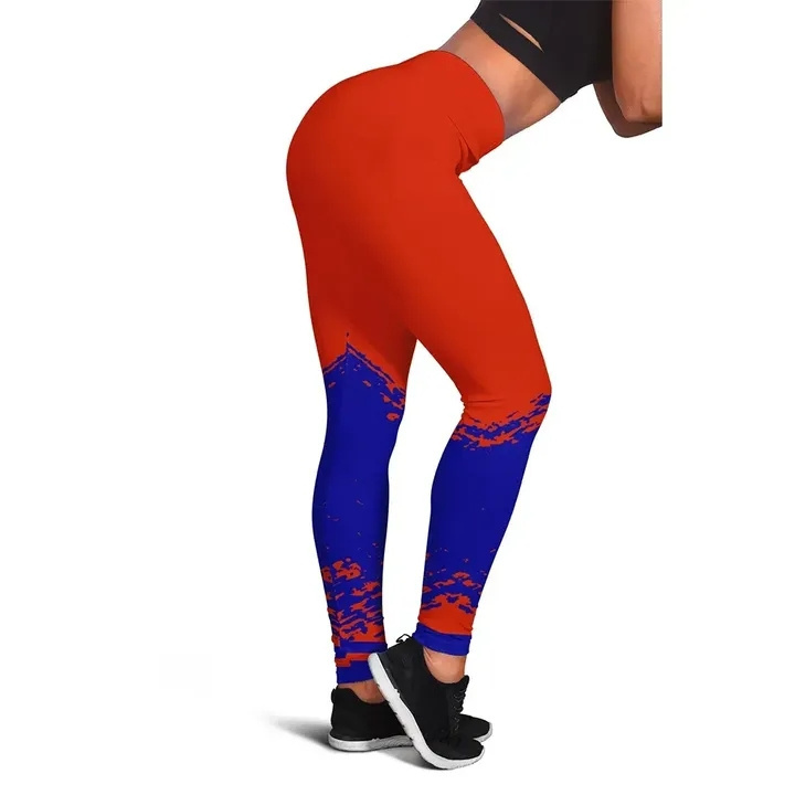 2022 Leggings For Women Custom Mayotte Flag Print Legging White Blue Dropship Wholesale For Sexy Girls Gym Yoga Pants Active