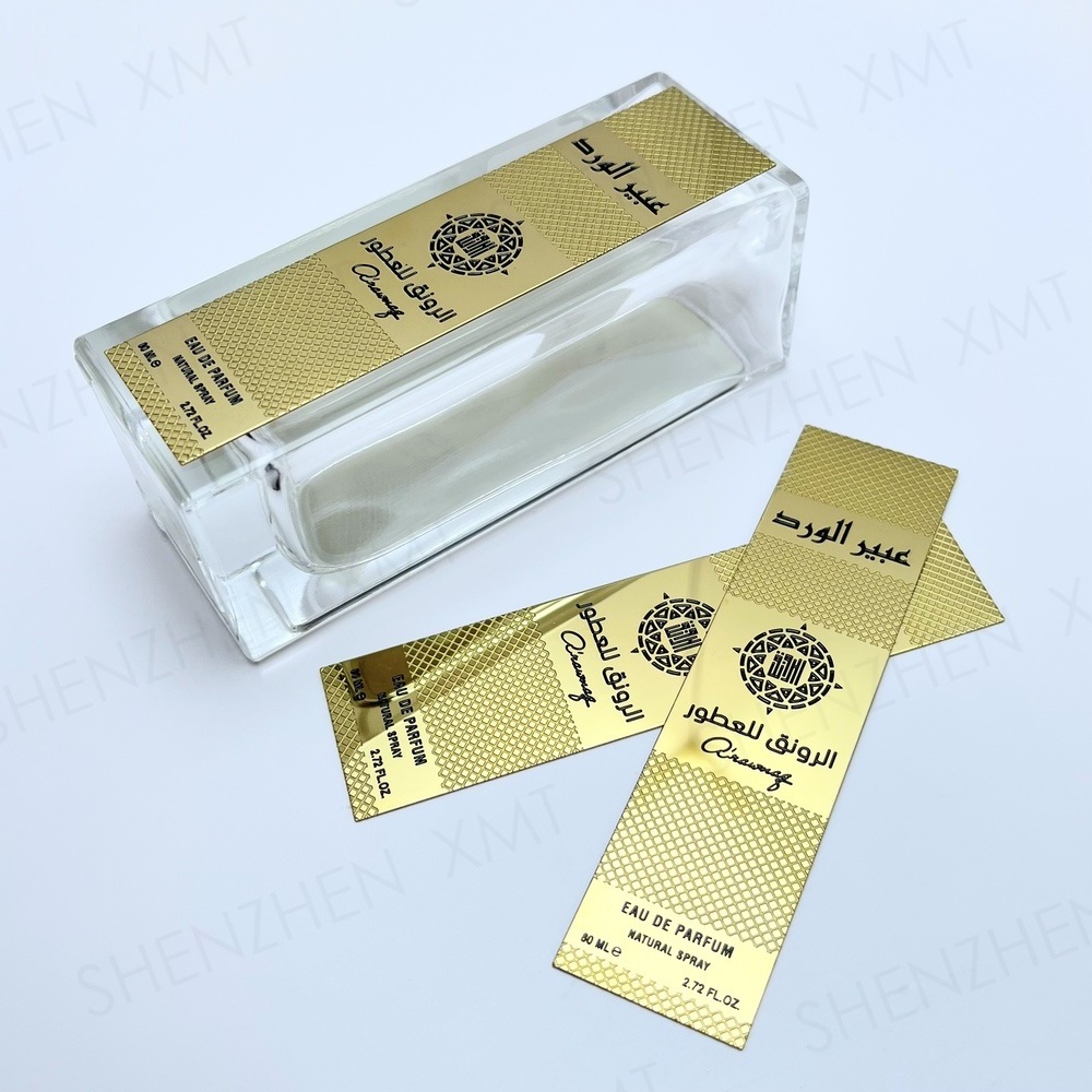 Metal Nameplate Blanks with Customized Logo and Serial Number for Identification