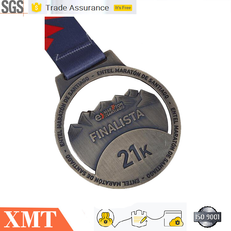 China factory design low price ODM Bespoke OEM Metal gold Souvenir fine Sports Medal With Ribbon die casting zinc alloy medals