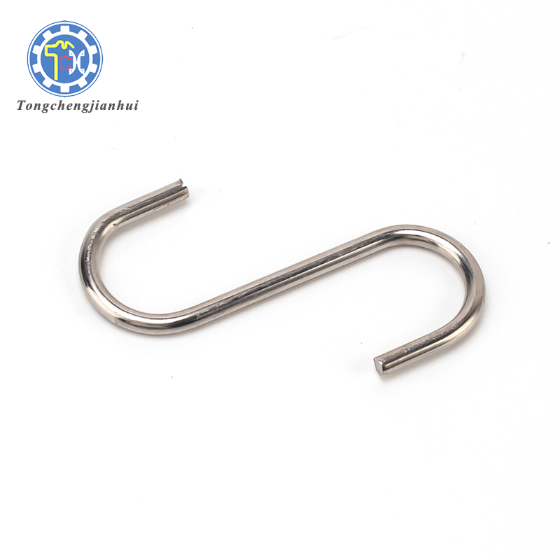 Custom made Large or Small Heavy Duty Stainless Steel S Shaped Hook For Hanging