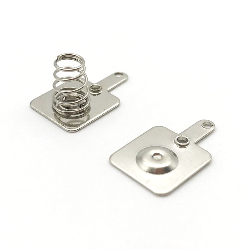 Custom  Stainless Steel Battery Terminal Springs / Connector Plate