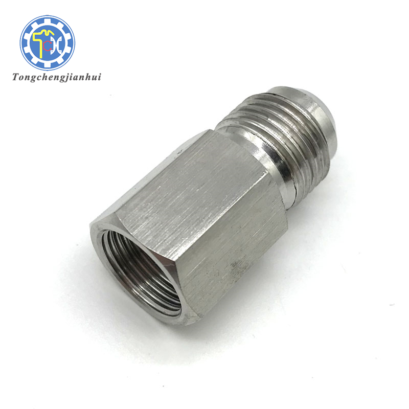 OEM Customized Precision Stainless Steel CNC Milling Machined Inner Threaded Metal Standoff Spacer