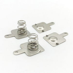 Custom  Stainless Steel Battery Terminal Springs / Connector Plate