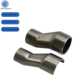 Customized OEM Precision Metal Hardware Stamping Welding Stainless Steel Coupling Pipe Fittings For Sale