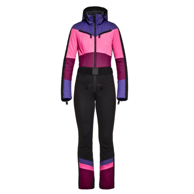 New Design Woman Ski Suit One Piece High Quality Custom Fashion Full Body Winter Ski Suits Woman