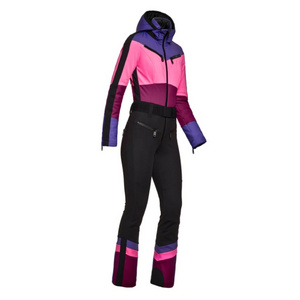 New Design Woman Ski Suit One Piece High Quality Custom Fashion Full Body Winter Ski Suits Woman