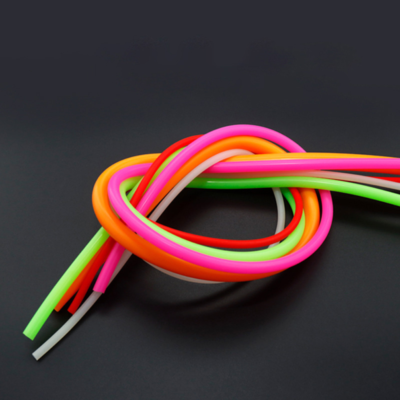 High temperature Industrial flexible colored silicone tubing silicone hose silicone tube thin wall soft rubber tubing