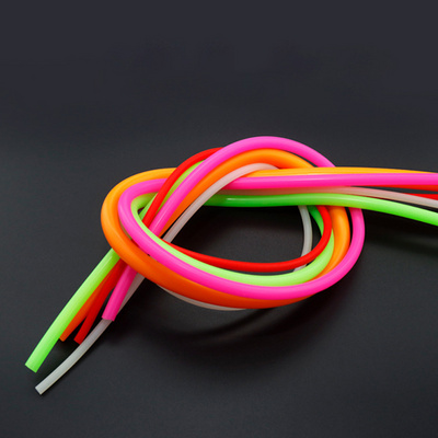 High temperature Industrial flexible colored silicone tubing silicone hose silicone tube thin wall soft rubber tubing