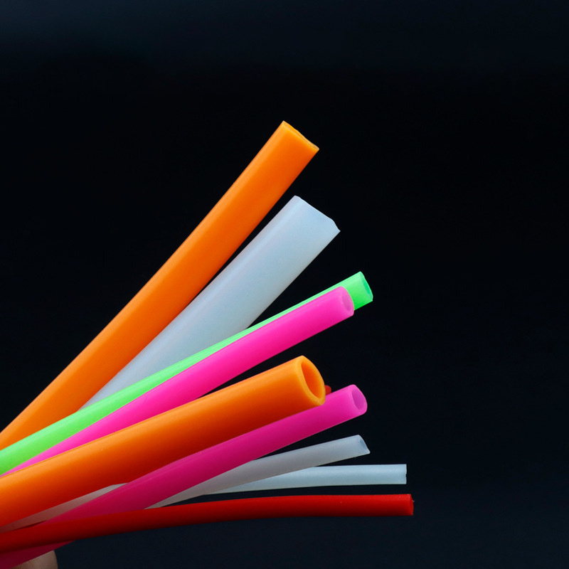 High temperature Industrial flexible colored silicone tubing silicone hose silicone tube thin wall soft rubber tubing