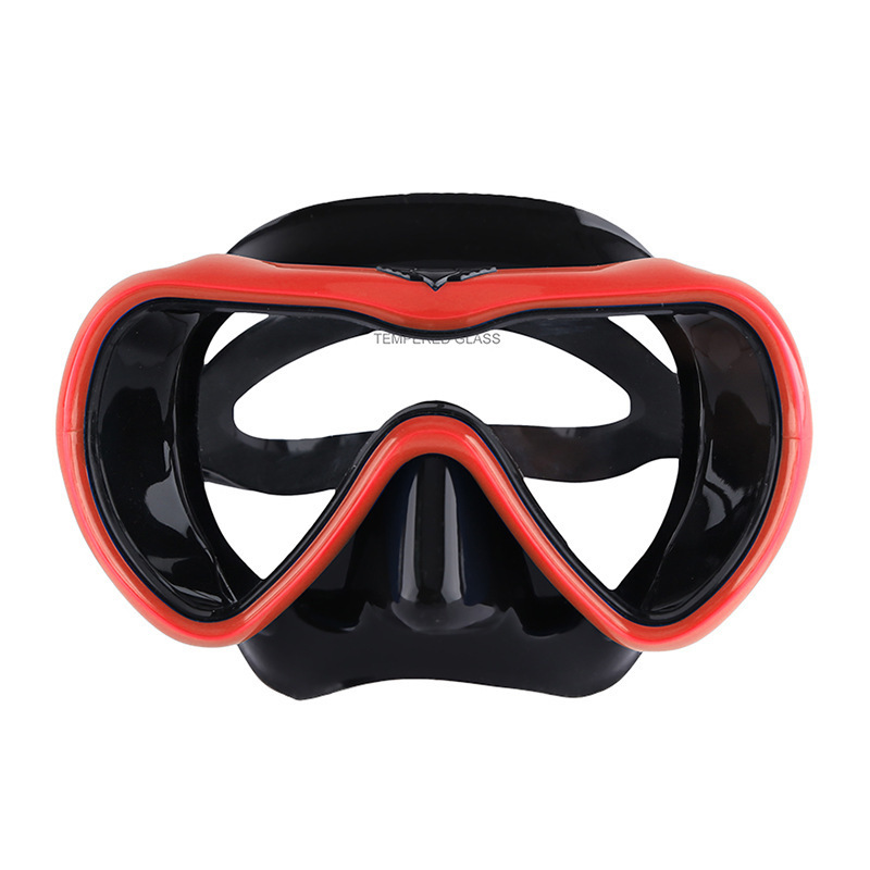 Wholesale Custom Logo Anti-Fog Anti-Leak Soft Silicone Dive Equipment Underwater Swim Snorkeling Googles Scuba Diving Masks