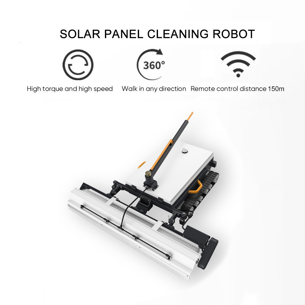 water free ce remote autonomous washing drone detective solar panels cleaning roof robot solar cleaning system accessories