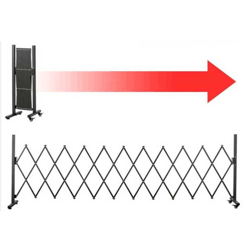 Wholesale Retractable Trellis Fence Driveway Retractable Fence Flexible Pvc Horse Fence