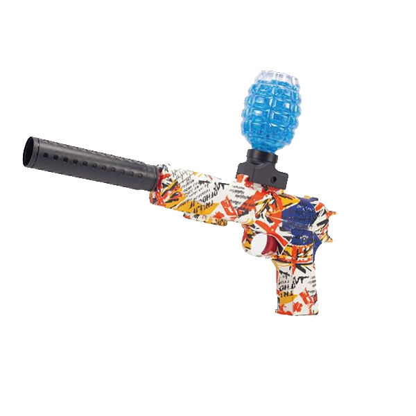 2023 Continuous Fire Rechargeable Electric Water Gel Blastered Gel Gun Splatter Ball Pistol Water Bomb Gun Soft Bullet Toys