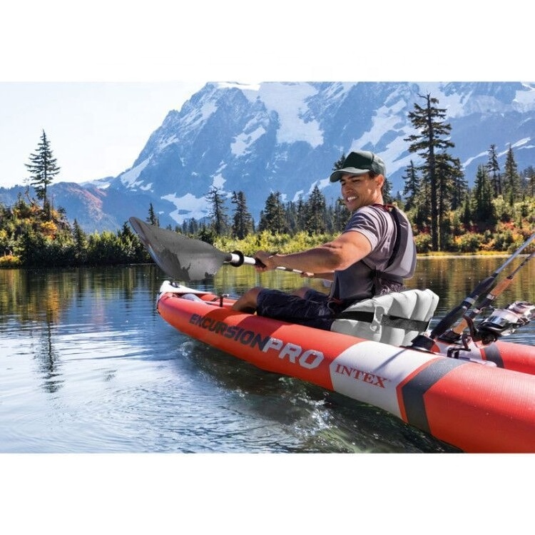 INTEX 68309 Inflatable Rowing Boat Set For Fishing