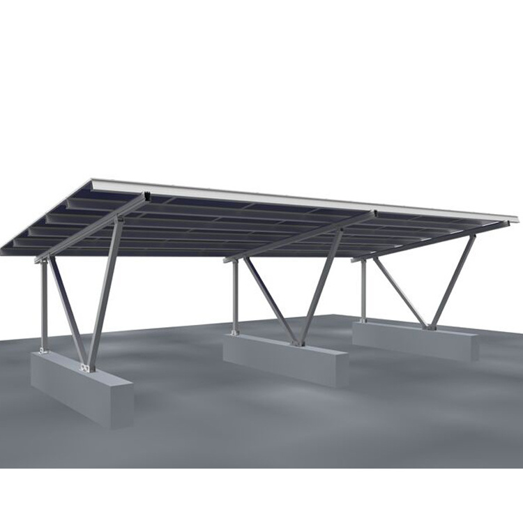 Solar Carport Cheap Aluminium Solar Panel Metal Aluminum Natural Anodized Garages, Canopies & Carports Garage for Aluminum Cars