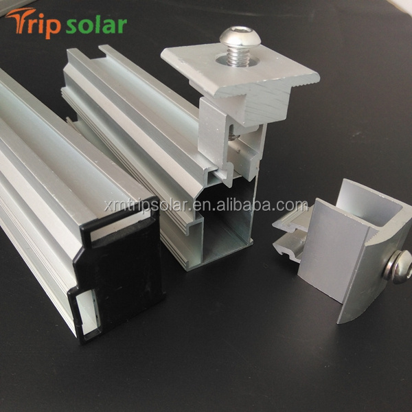 Solar Panel Mounting Aluminum Rail