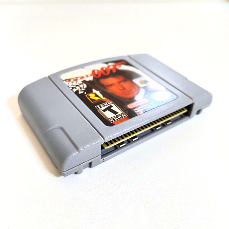 In Stock USA Version English Language Retro Video Games Cartridge N64 Games Golden Eye 007 with retail box