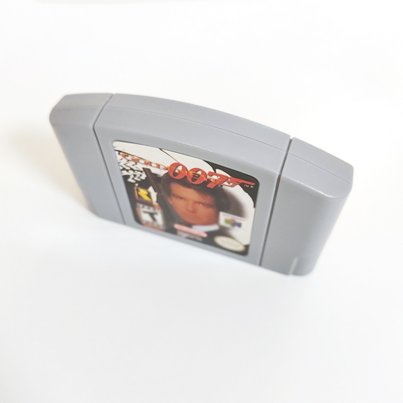 In Stock USA Version English Language Retro Video Games Cartridge N64 Games Golden Eye 007 with retail box