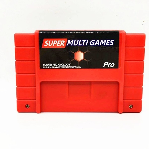 Wholesalers Retro NEW 900 in 1 Super Multi 16 Bit snes nes Game Card Cartridge for Super Nintendo  Game Console