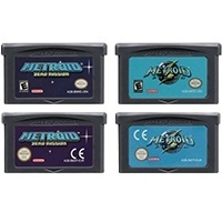 Video Game Cartridge 32 Bit Game Console Card for GBA Action adventure Games Series Metroid Fusion