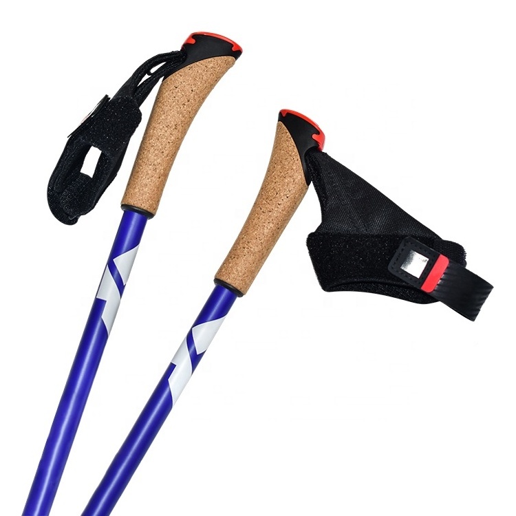 Clip Strap One-section Carbon Fiber Cross Country Ski Pole