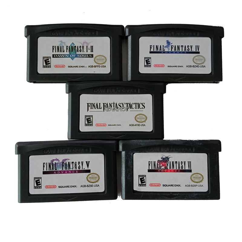 Final Fantasy retro games for game boy advance game gba cartridge