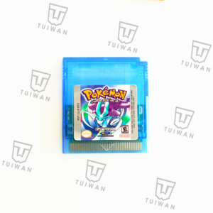 2022 Cartridge only video games pok mon red blue green gold sliver crystal yellow for gbc